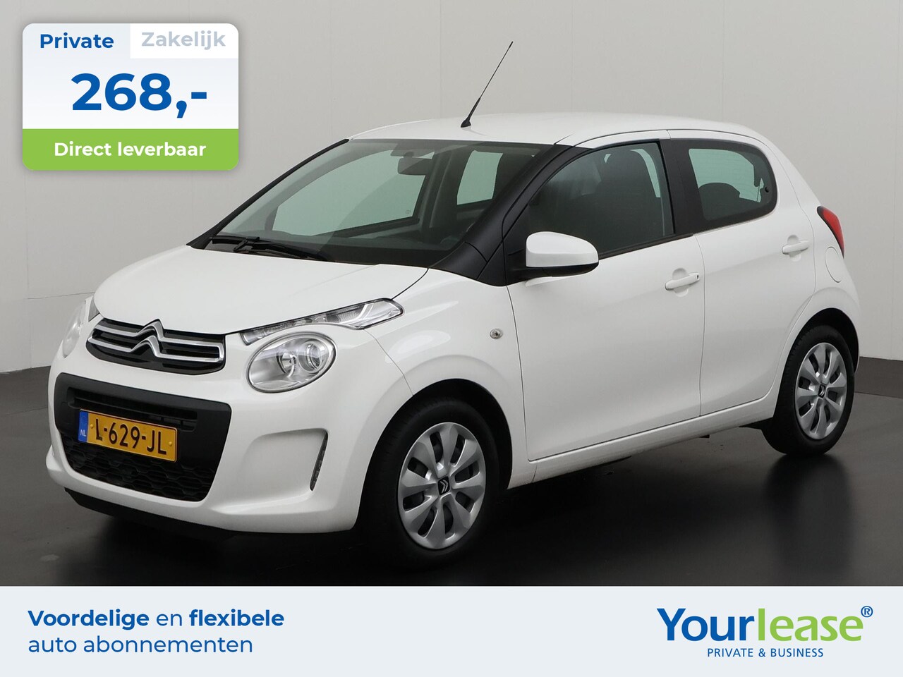 Citroën C1 - 1.0 VTi Feel | All-in 268,- Private Lease | Zondag Open! - AutoWereld.nl