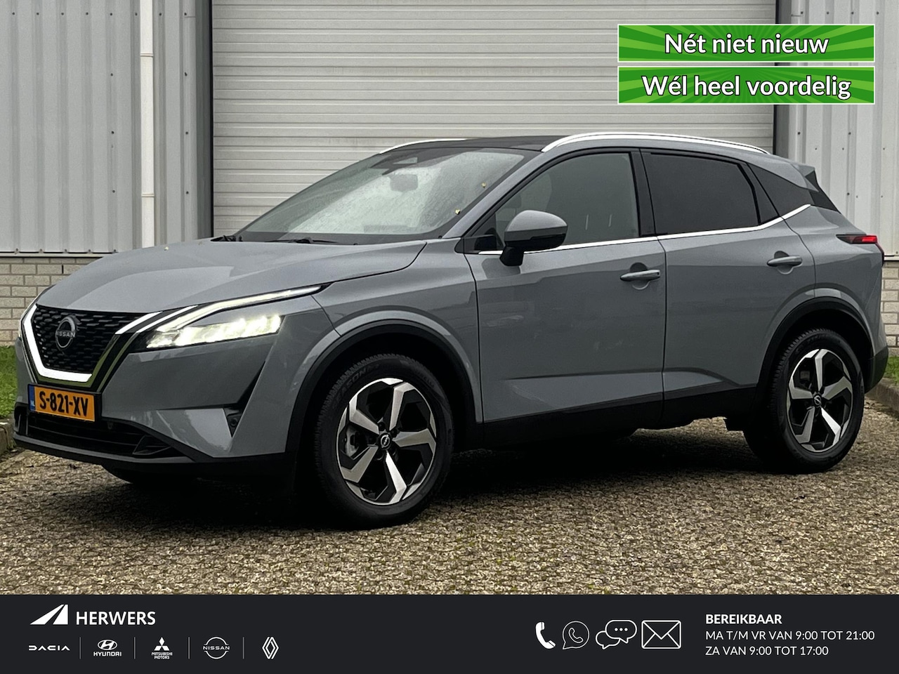 Nissan Qashqai - 1.3 MHEV N-Connecta / Trekhaak / 1400KG Trekgewicht / Panoramadak / Navigatie - AutoWereld.nl