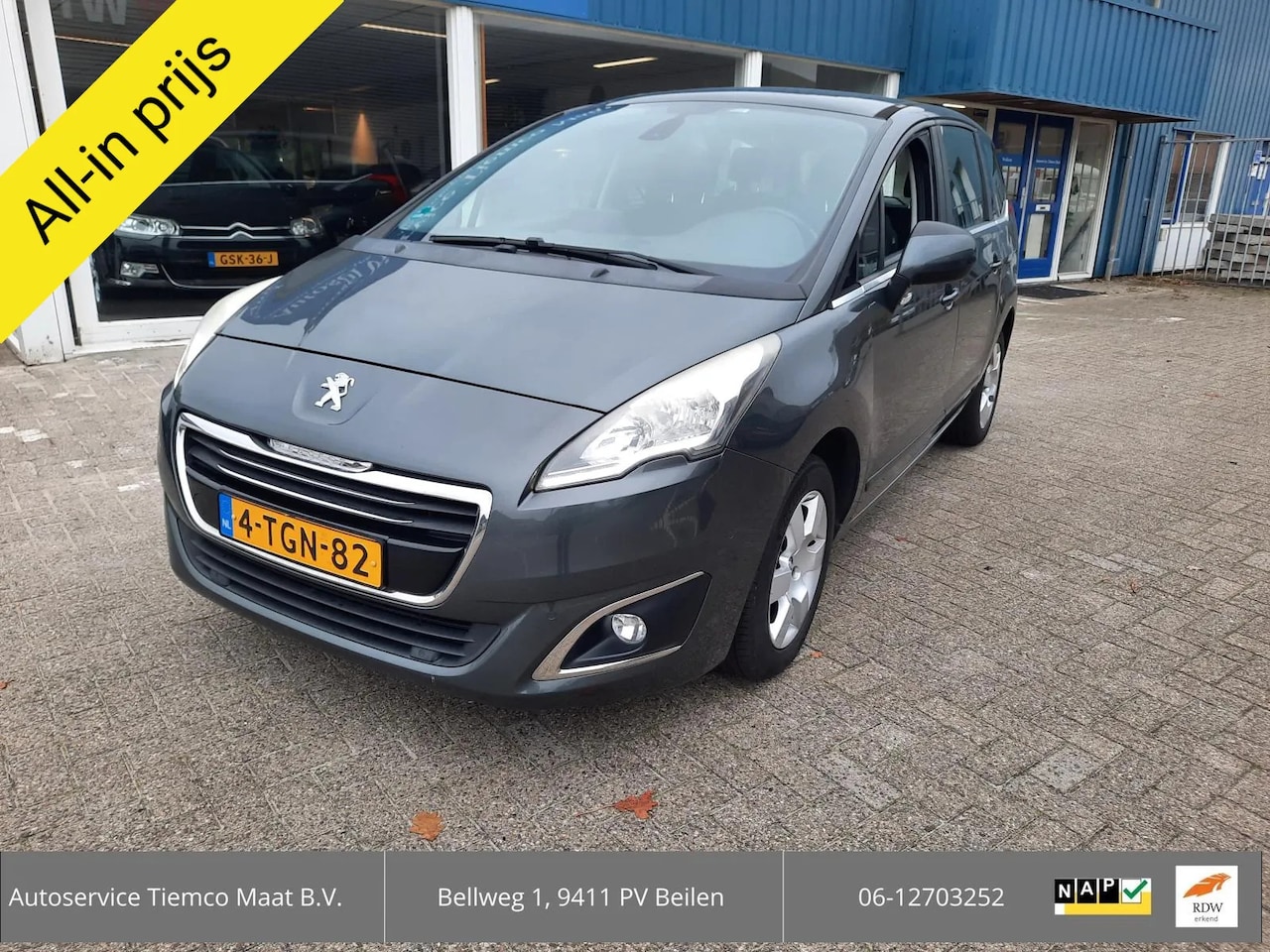 Peugeot 5008 - 1.6 THP Active 5p. 1.6 THP Active 5p. - AutoWereld.nl