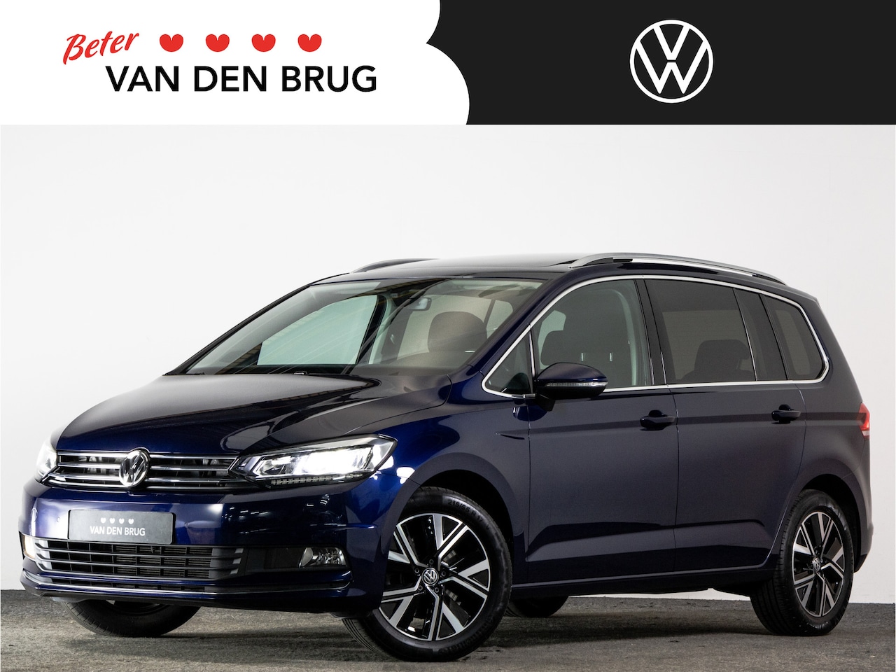 Volkswagen Touran - AUTOMAAT 1.5 TSI 150 PK DSG Highline | LED | Panoramadak | Achteruitrijcamera | Stoelverwa - AutoWereld.nl