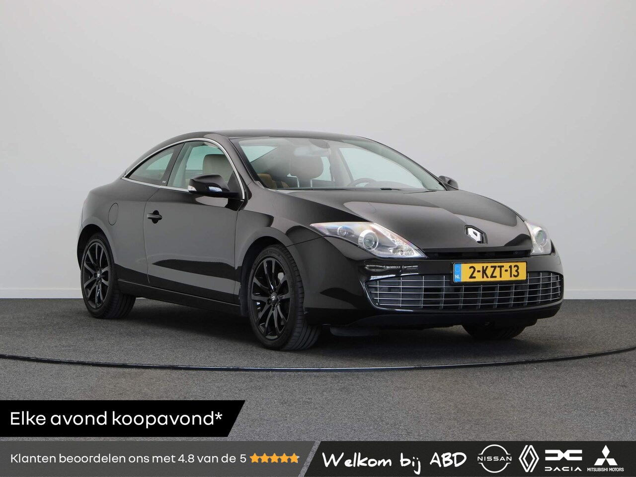 Renault Laguna Coupé - 3.5 V6 240pk Initiale | Leder | 4-Control | Stoelverwarming | Bose audio | - AutoWereld.nl