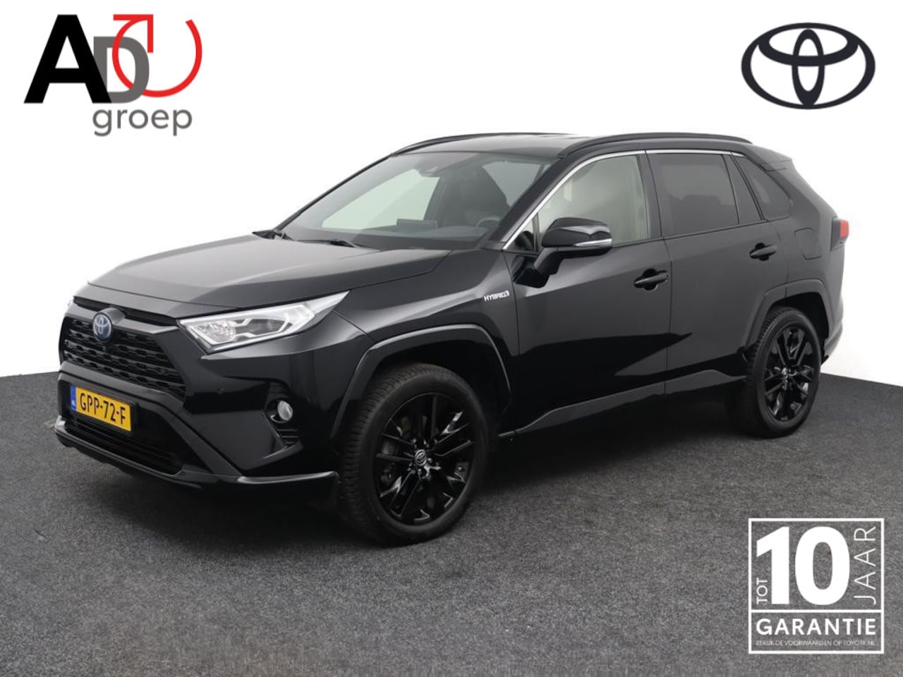 Toyota RAV4 - 2.5 Hybrid Black Edition | Leer alcantara bekleding |Afneembare trekhaak | Apple carplay/A - AutoWereld.nl