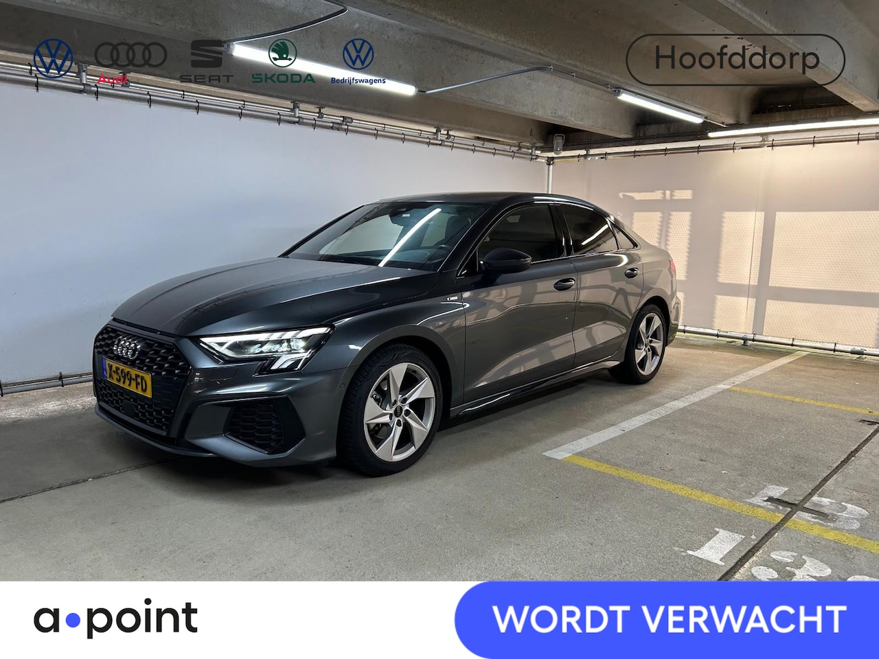 Audi A3 Limousine - 30 TFSI S edition 110 pk S-tronic | Verlengde garantie | Navigatie | Zwart Optiek | Stoelv - AutoWereld.nl