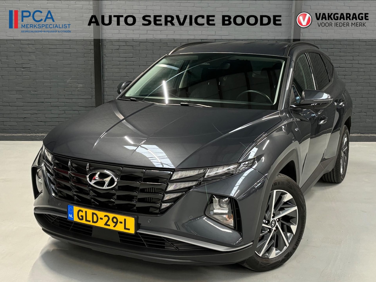 Hyundai Tucson - 1.6 T-GDI (150 pk) MHEV Comfort - navigatie - stoelverwarming - elek. achterklep - AutoWereld.nl