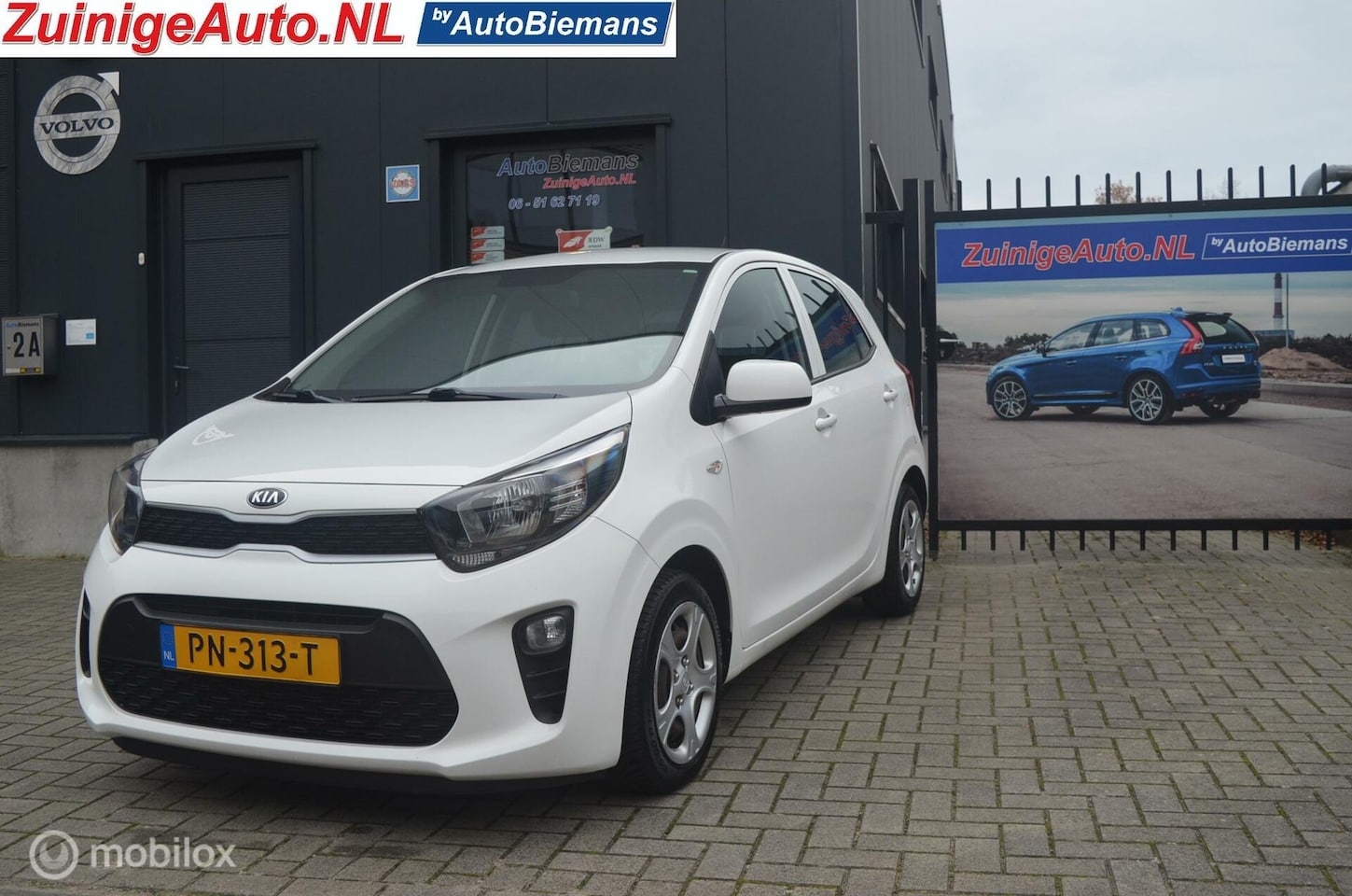 Kia Picanto - 1.0 CVVT EcoPlusLine Navigatie 1e Eing. Zeer Mooi - AutoWereld.nl