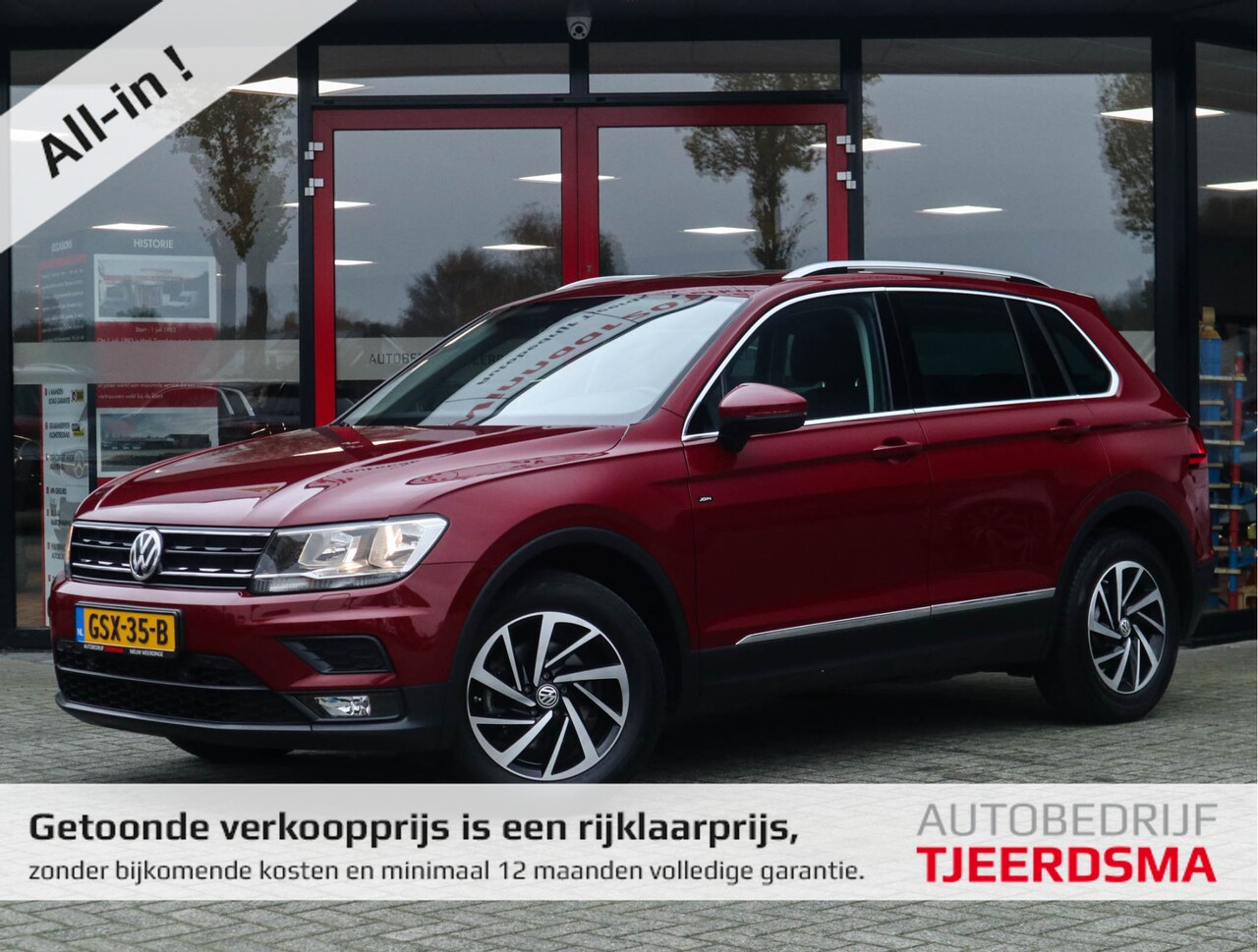 Volkswagen Tiguan - 1.5 TSI ACT Comfortline Business Navi/Clima/Adapt.Cruise/Panodak/Elek.Klep/Trekhaak - AutoWereld.nl