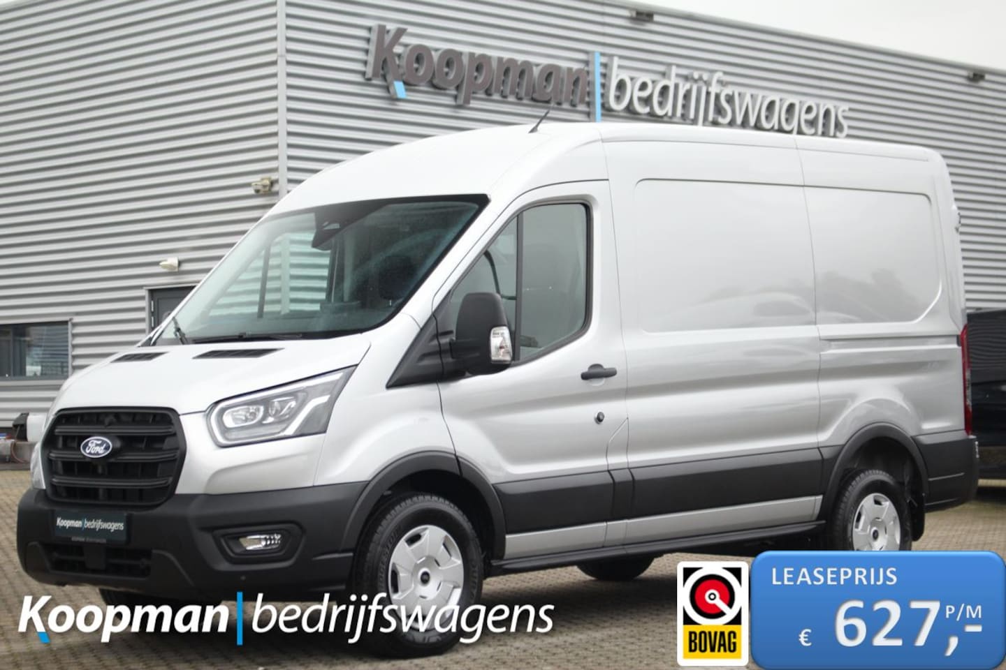 Ford Transit - 350 2.0TDCI 130pk L2H2 Trend | Cruise | Carplay/Android | Camera | Sync 4 13" | Lease 627, - AutoWereld.nl