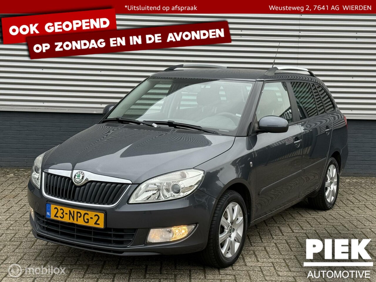 Skoda Fabia Combi - 1.2 TSI Dynamic TREKHAAK, AIRCO, APK - AutoWereld.nl