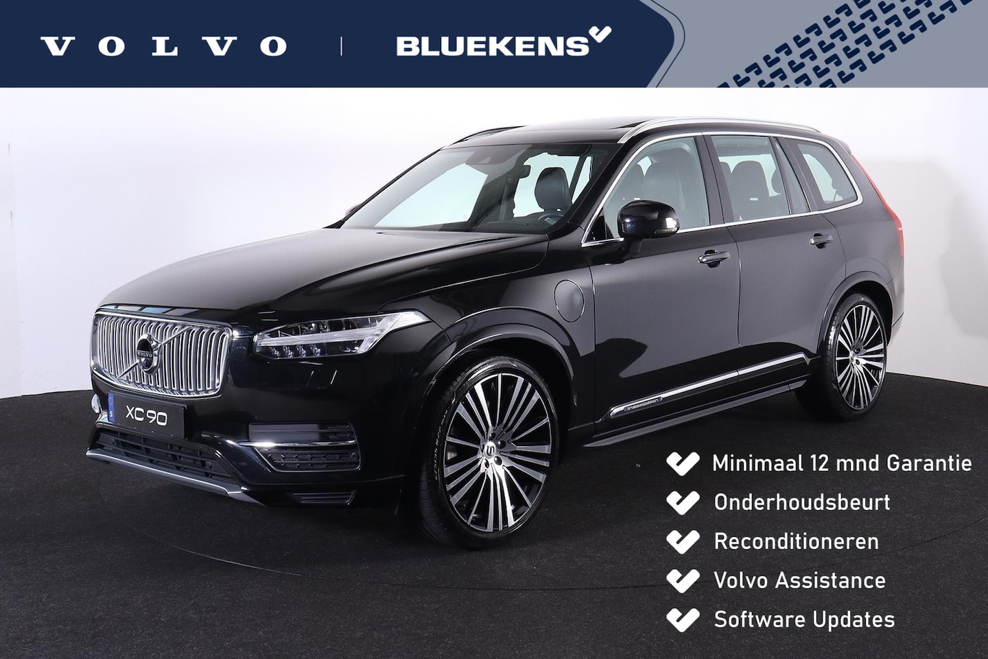 Volvo XC90 - T8 Recharge AWD Inscription - Luchtvering - Panorama/schuifdak - IntelliSafe Assist & Surr - AutoWereld.nl