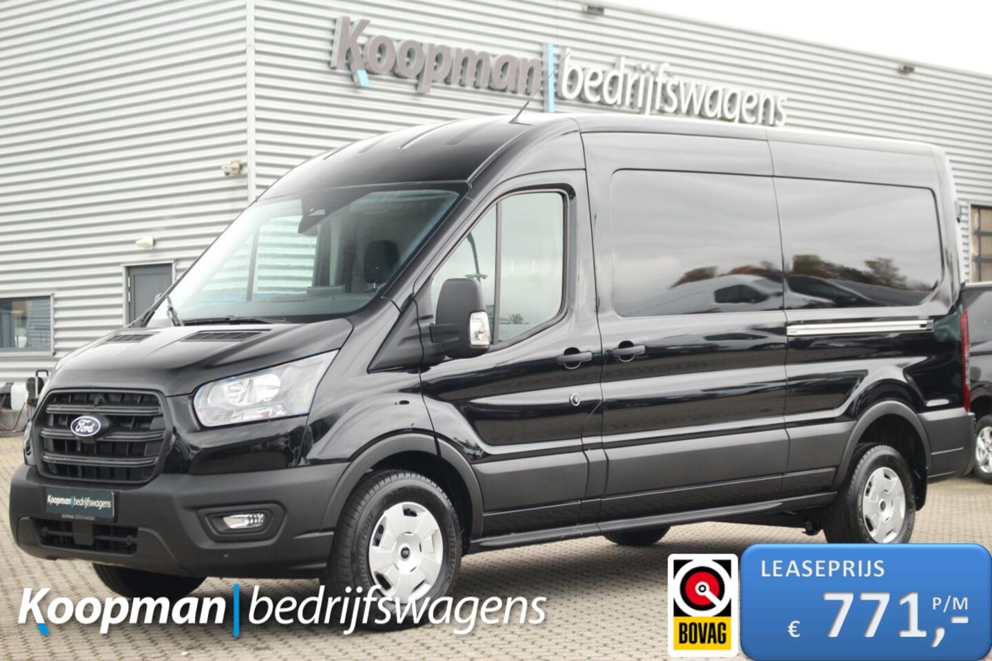 Ford Transit - 350 2.0TDCI 165pk L3H2 Trend | Automaat | Nieuw model | L+R Zijdeur | Sync 4 13" | Camera - AutoWereld.nl