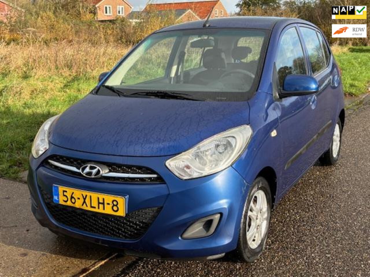 Hyundai i10 - 1.1 i-Drive Cool 5-Drs Stuurbekrachtiging Airco Electr. pakket LMV 13" Audio-CD/MP3 Colorp - AutoWereld.nl