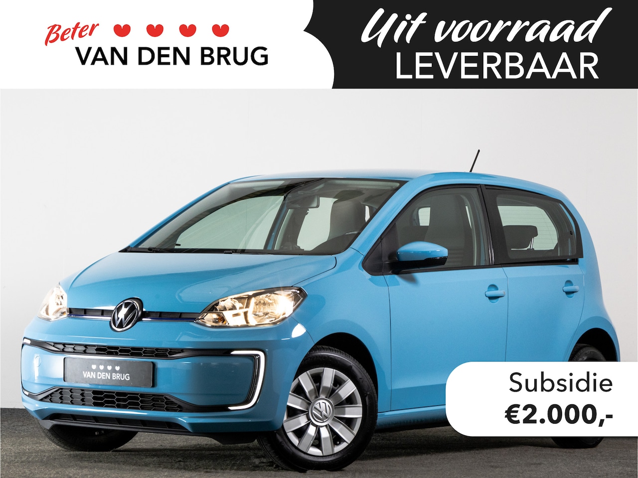 Volkswagen e-Up! - e-up! 35KW 83pk | € 2.000 SUBSIDIE mogelijk | 260 KM WLTP | Climate Control | Bluetooth | - AutoWereld.nl