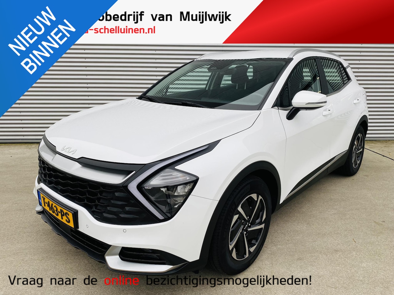 Kia Sportage - 1.6 T-GDi MHEV DynamicLine Trekhaak | 150pk | 1650kg Trekgewicht ! - AutoWereld.nl