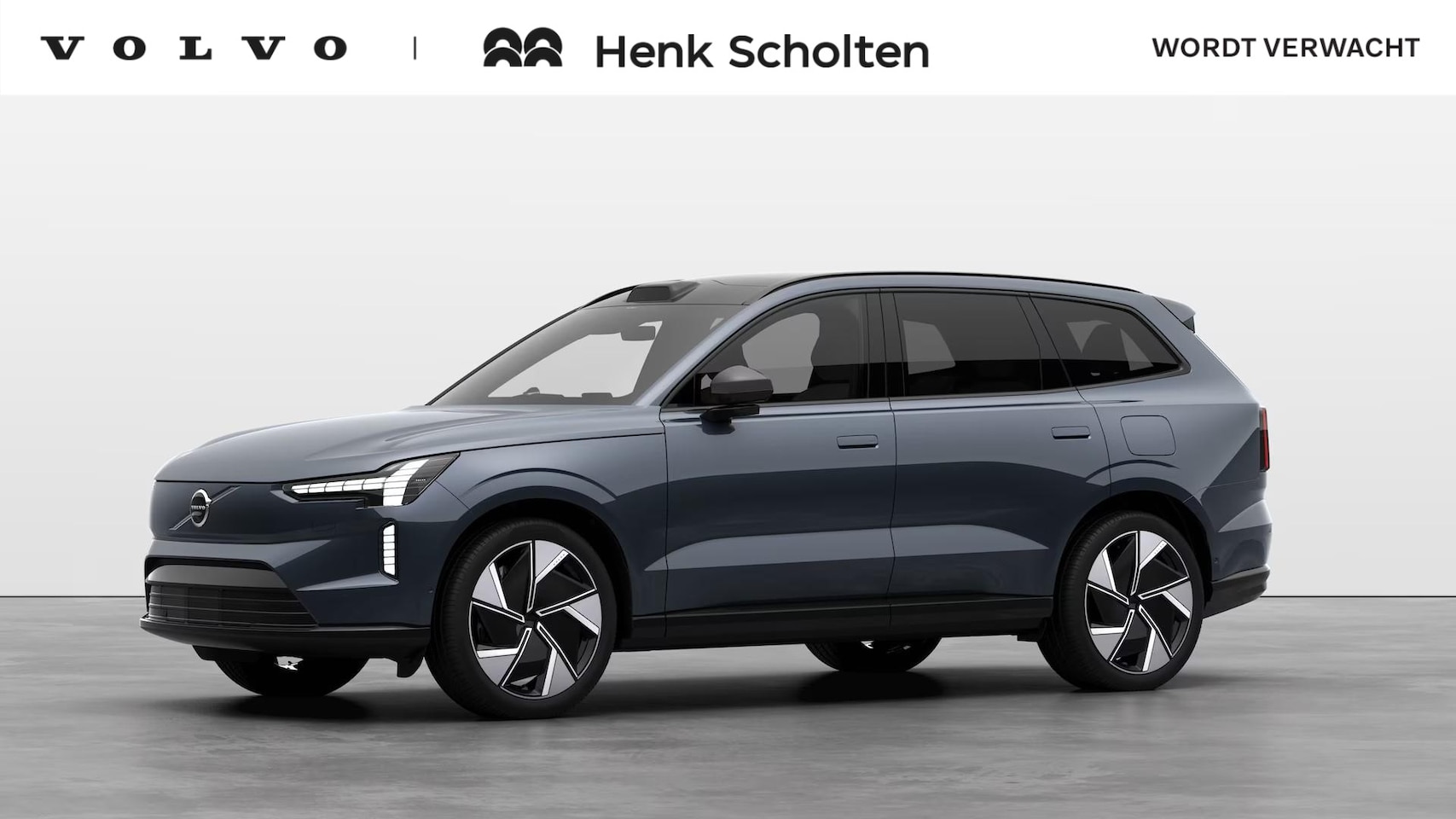 Volvo EX90 - Twin Motor Performance Ultra 7p. 111 kWh **VERWACHT JANUARI 2025** 723 Denim Blue Metallic - AutoWereld.nl