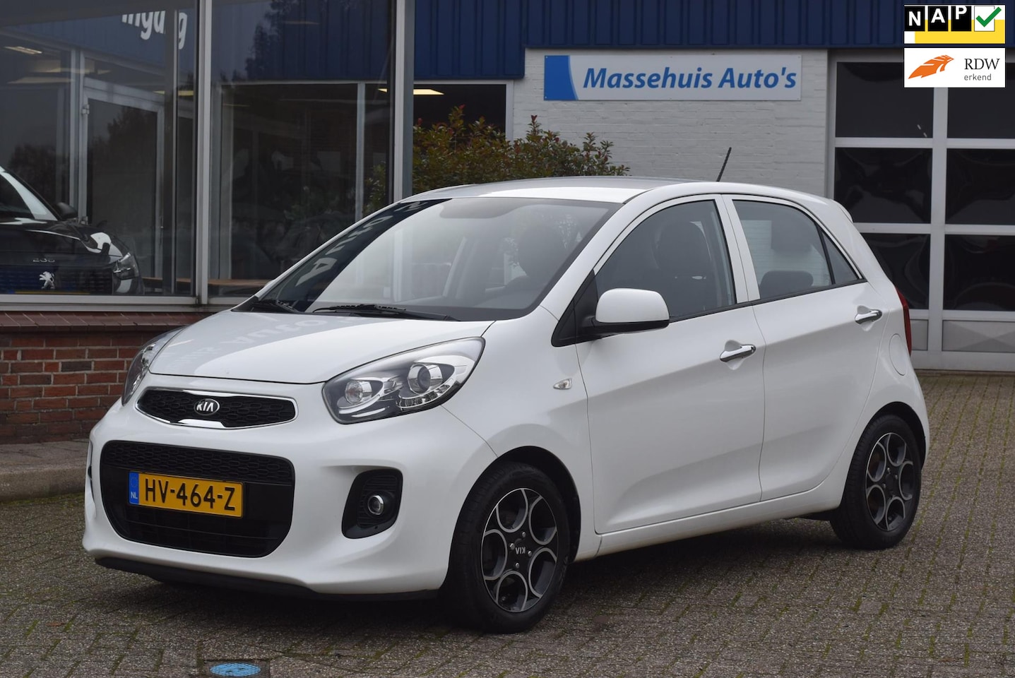 Kia Picanto - 1.0 CVVT DynamicLine 84dkm Clima Cruise Halfleer Isofix 5-deurs Nwe APK - AutoWereld.nl