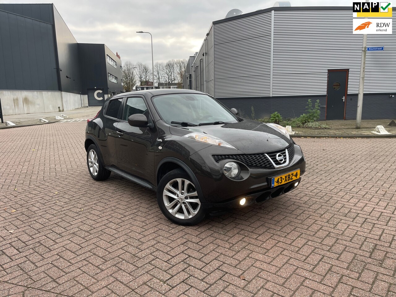 Nissan Juke - 1.6 Tekna AUTOMAAT LEER 58000 KM NAP - AutoWereld.nl