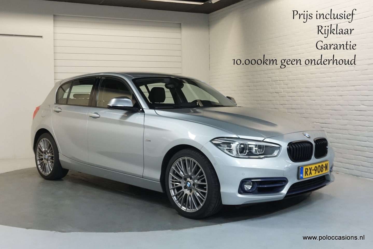 BMW 1-serie - 118i High Executive Automaat | Sportinterieur | Leer | Navig | - AutoWereld.nl