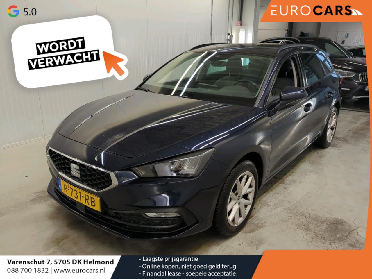 Seat Leon Sportstourer - 1.0 TSI Style Business Intense Airco Ecc Navi Carplay Full LED LM Velgen Adaptive Cruise C - AutoWereld.nl