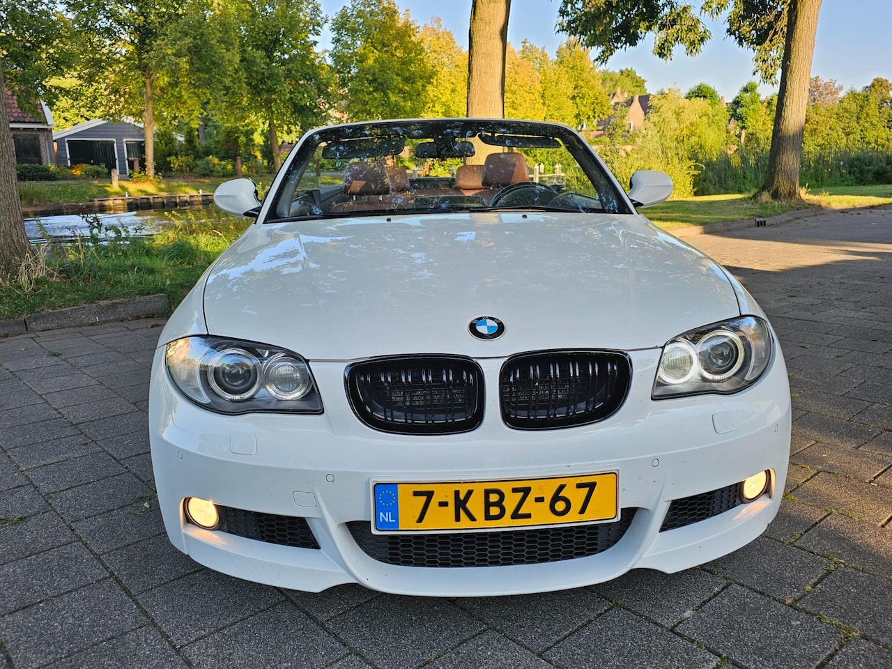 BMW 1-serie Cabrio - 118i High Executive m pakket navi sportst xenon - AutoWereld.nl