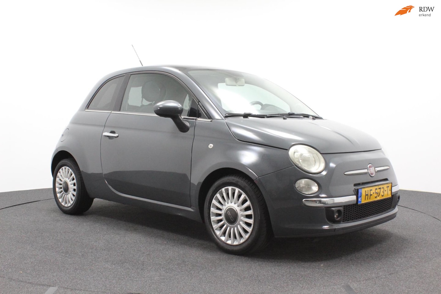 Fiat 500 - 1.2 Lounge | Airco | Sportvelgen | Panorana dak | Nieuwe APK - AutoWereld.nl