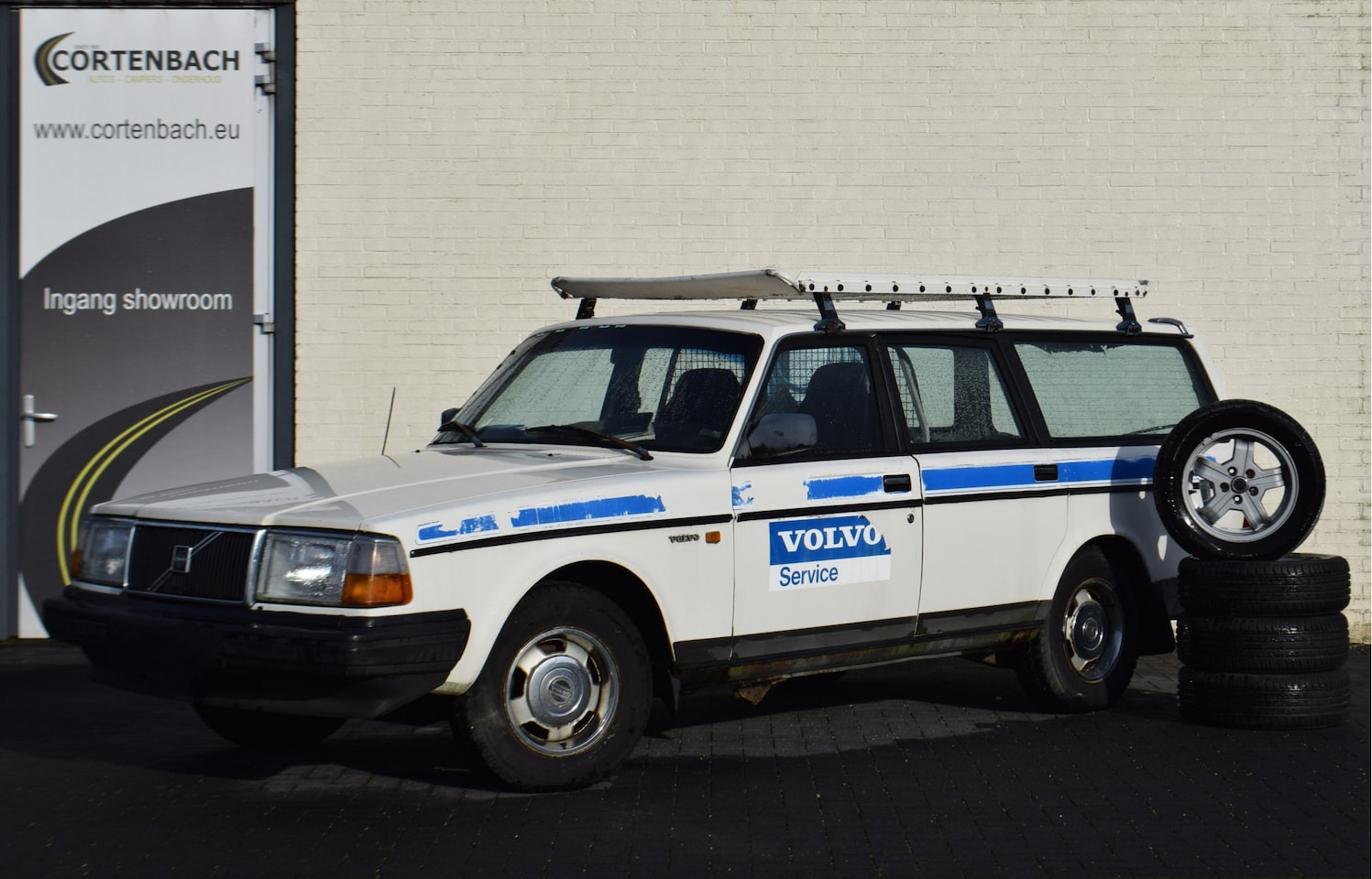 Volvo 245 - 2.4 D GL | Origineel Volvo Service Voertuig | - AutoWereld.nl