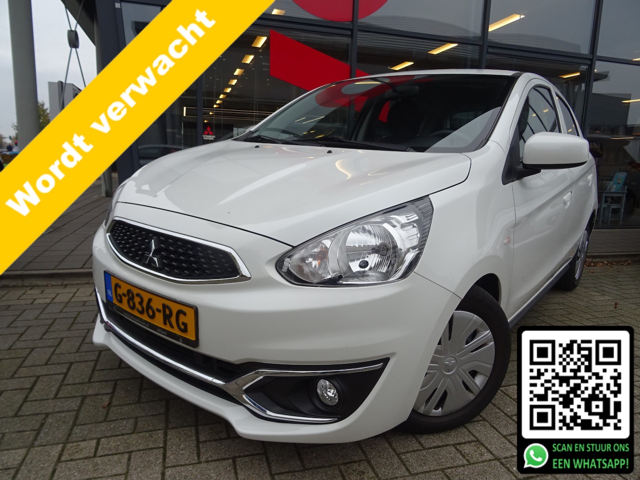 Mitsubishi Space Star - 1.0 Cool+ / 10.609 KM NAP !! / AIRCO / 1E EIGENAAR / DEALER ONDERHOUDEN - AutoWereld.nl