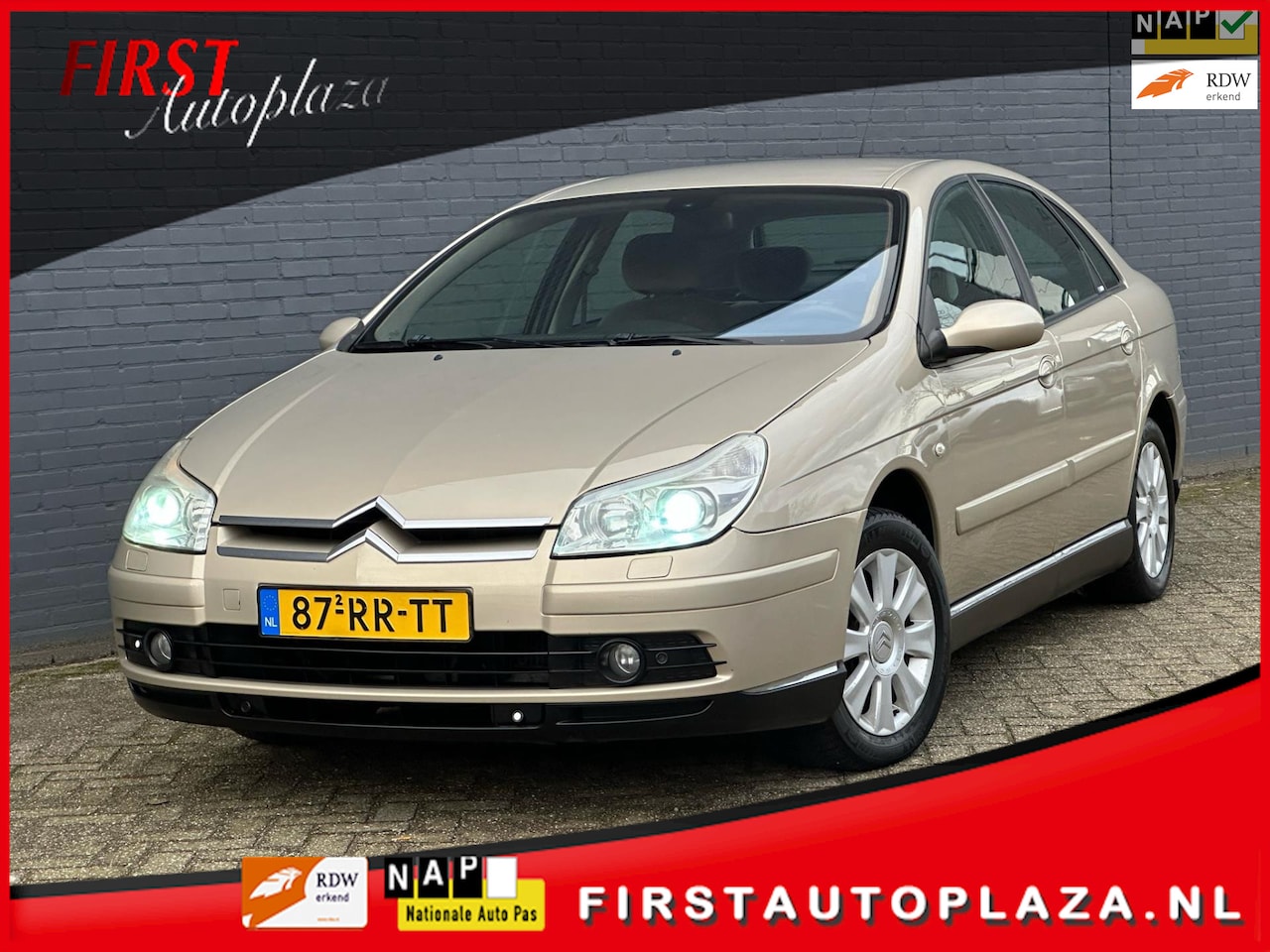 Citroën C5 - 2.2 HDI Exclusive AUTOMAAT ELEKTR. STOELEN/CRUISE/AIRCO | NETTE AUTO ! - AutoWereld.nl