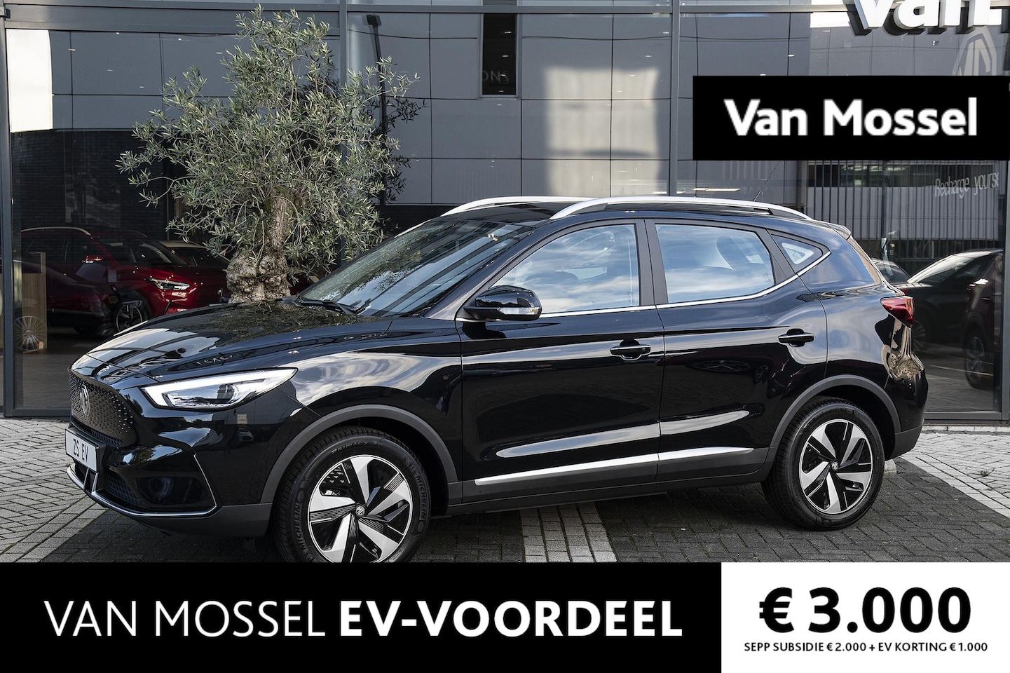 MG ZS - EV Long Range Comfort 70 kWh ACTIE voorraad registratiekorting / Subsidie particulier € 2. - AutoWereld.nl