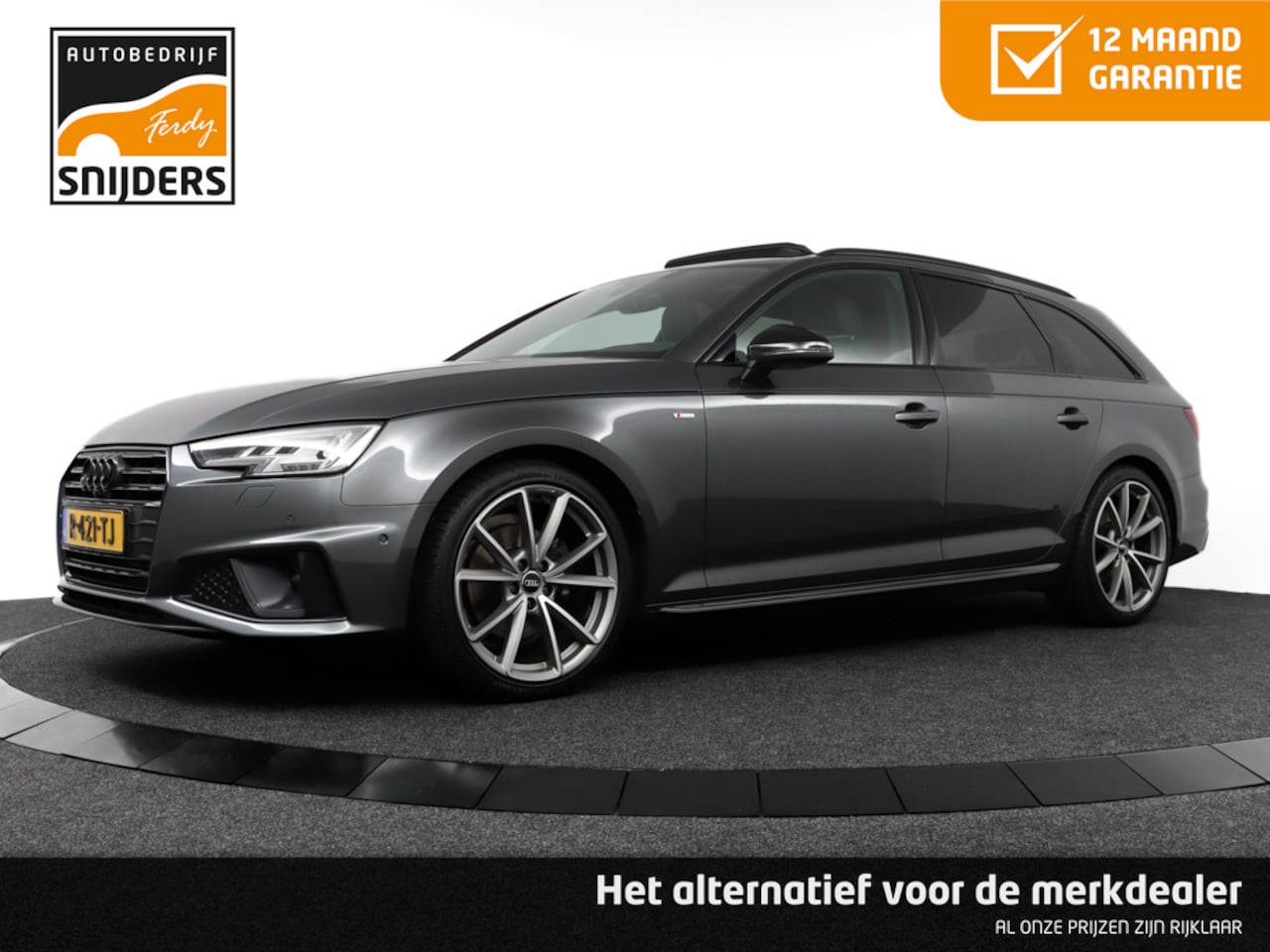 Audi A4 Avant - 40 TFSI Sport 200 PK 3x S-LINE Black edition, 12 MND BOVAG GARANTIE - NIEUWSTAAT! | Head-U - AutoWereld.nl