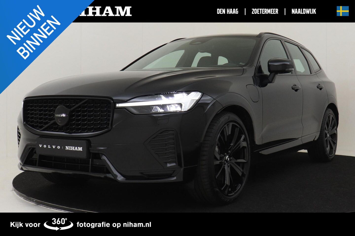 Volvo XC60 - RECHARGE T8 AWD ULTRA BLACK EDITION *FULL OPTIONS!* -PANO.DAK|B&W-AUDIO|LUCHTVERING|TREKHA - AutoWereld.nl