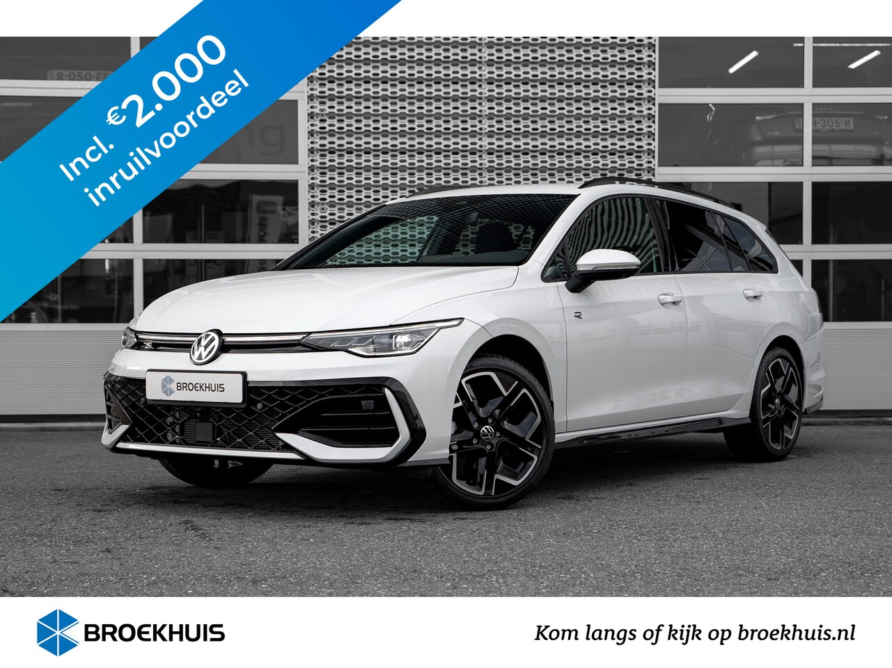 Volkswagen Golf Variant - 1.5 eTSI 116 7DSG R-Line Edition Inclusief € 2000,- inruilvoordeel | 'App-Connect' draadlo - AutoWereld.nl