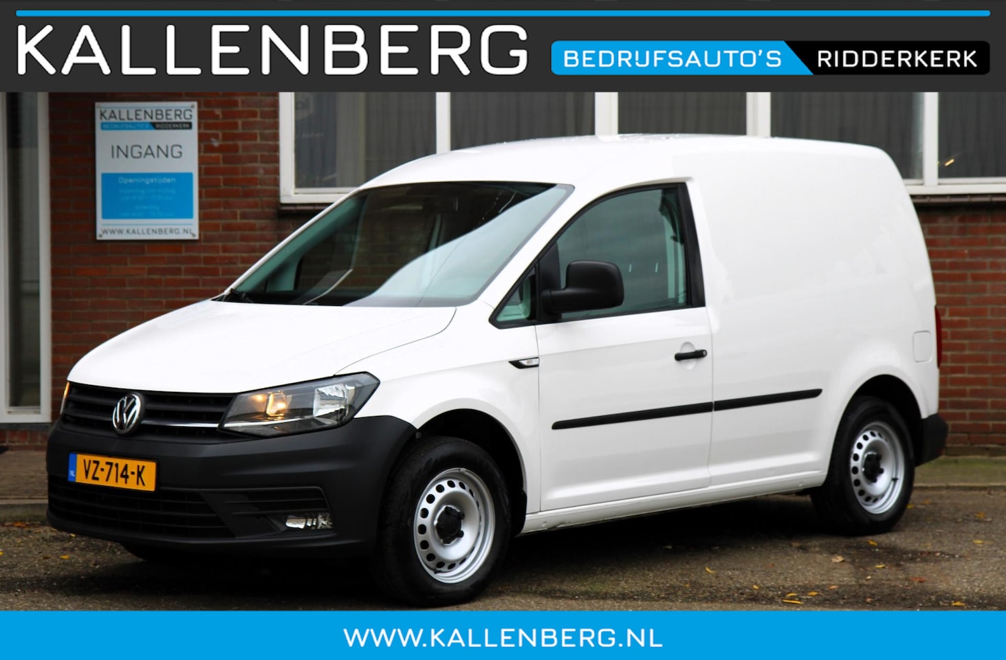 Volkswagen Caddy - 1.6 TDI L1H1 BMT Trendline / Trekhaak / Cruise / Klep / Airco - AutoWereld.nl