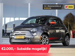 Fiat 500e - 24kwh | €2000, - Sub mogelijk | Xenon | Stoelv | Half leder |