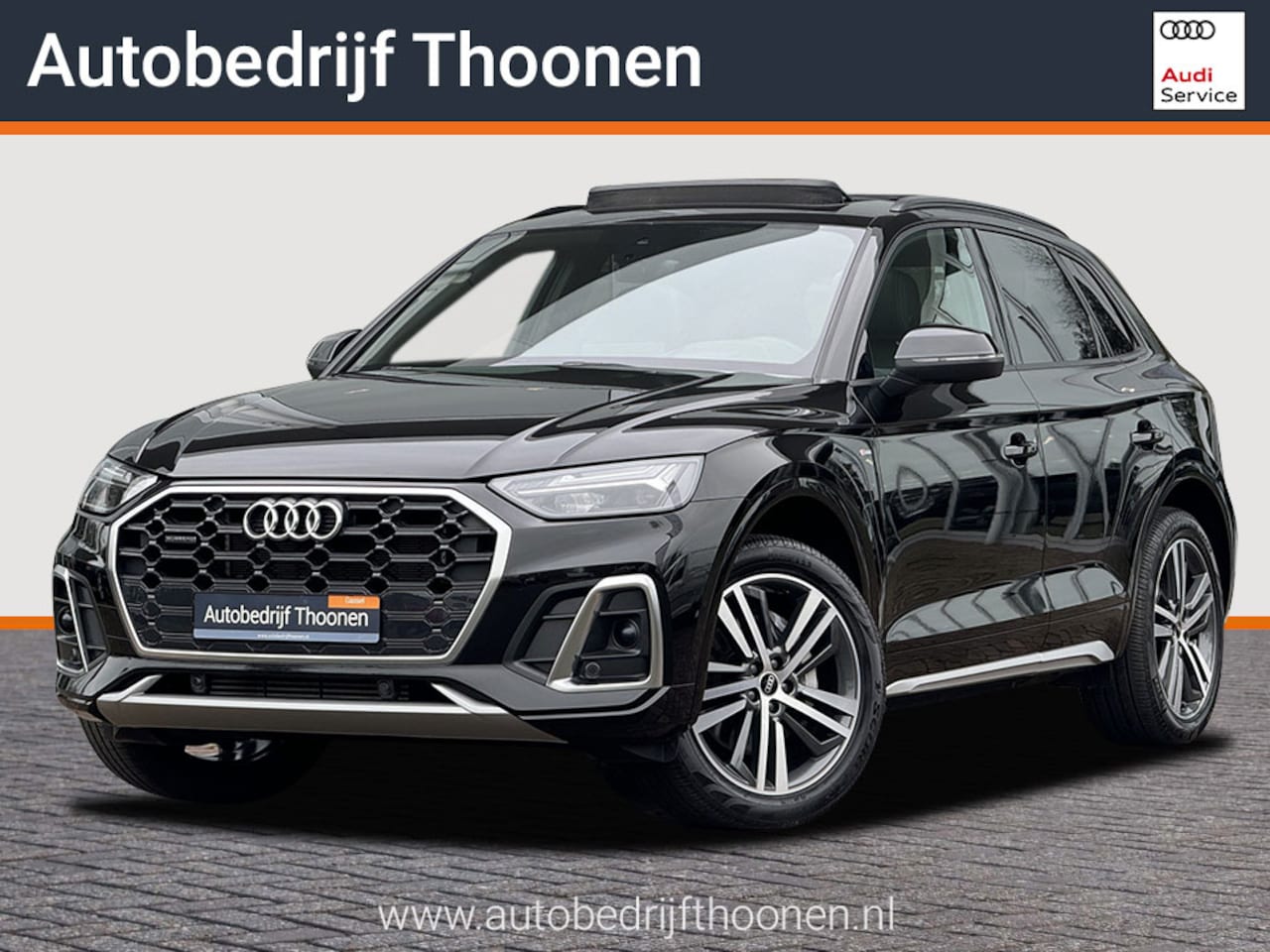 Audi Q5 - 50 TFSI e quattro S edition Competition | trekhaak | dodehoek | pano - AutoWereld.nl