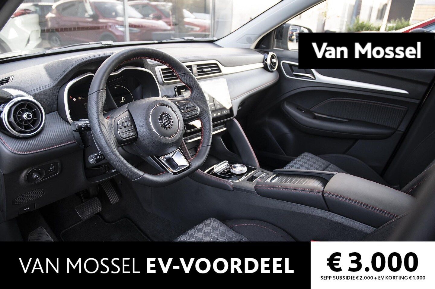 MG ZS - EV Long Range Comfort 70 kWh achteruitrijcamera| 3 fase | ACC | Android Auto | Apple Carpl - AutoWereld.nl