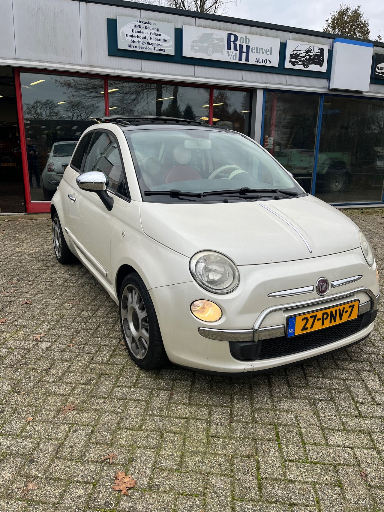 Fiat 500 - 0.9 TwinAir Lounge PANORAMA SCHUIFDAK - AutoWereld.nl