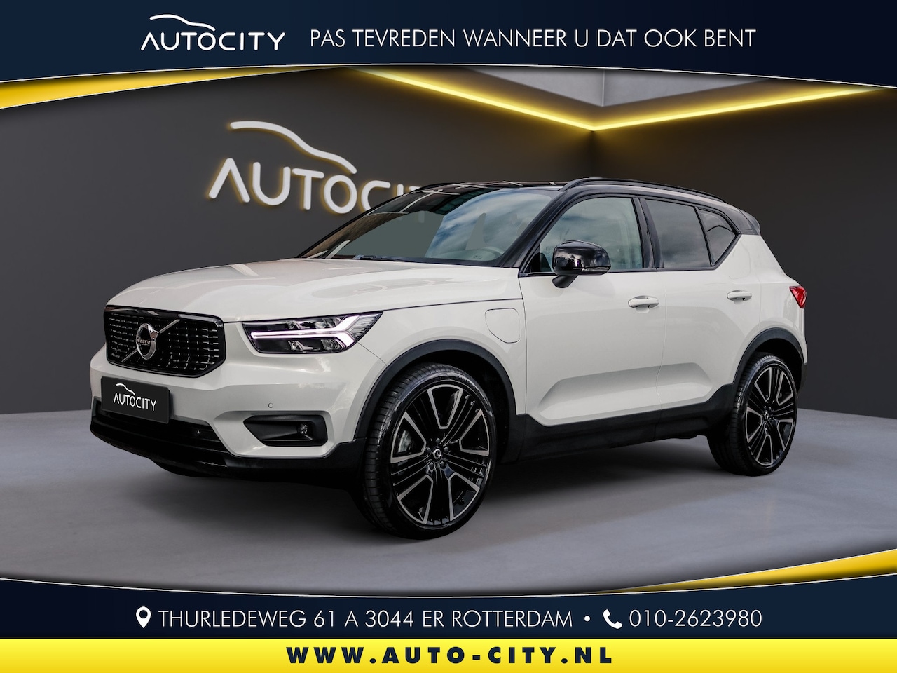 Volvo XC40 - 1.5 T5 Recharge R-Design Leder l Trekhaak l Camera - AutoWereld.nl