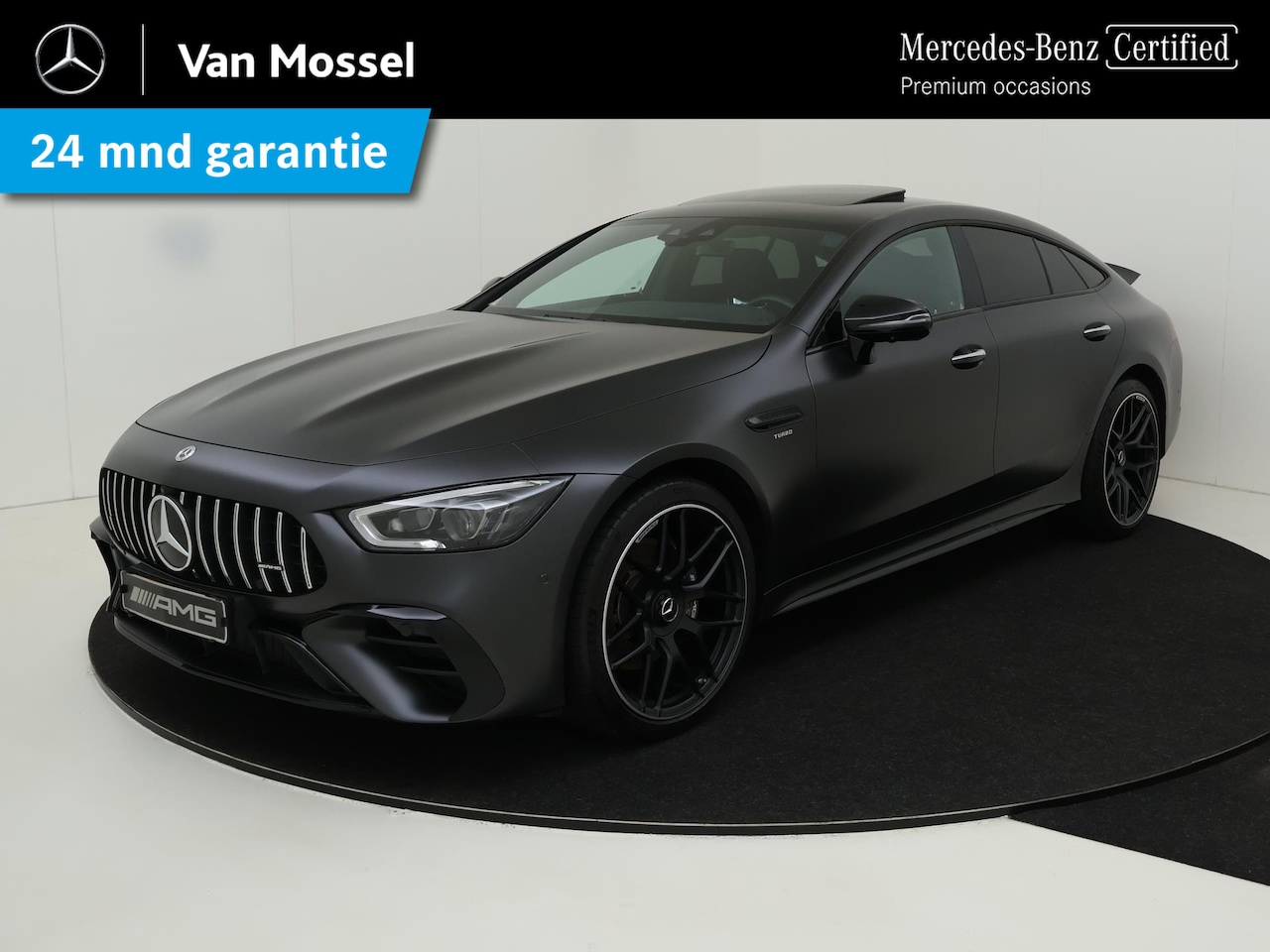 Mercedes-Benz AMG GT 4-Door Coupe - AMG 43 Premium Plus Stoelverwarming / Stoelverkoeling / 360Graden-Camera / Schuifdak / Mem - AutoWereld.nl