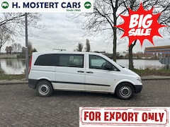 Mercedes-Benz Vito - 109 CDI 320 Lang DC standaard * 6 PERSOONS * AIRCO * APK * TREKHAAK * DISCOUNT COLLECTIE