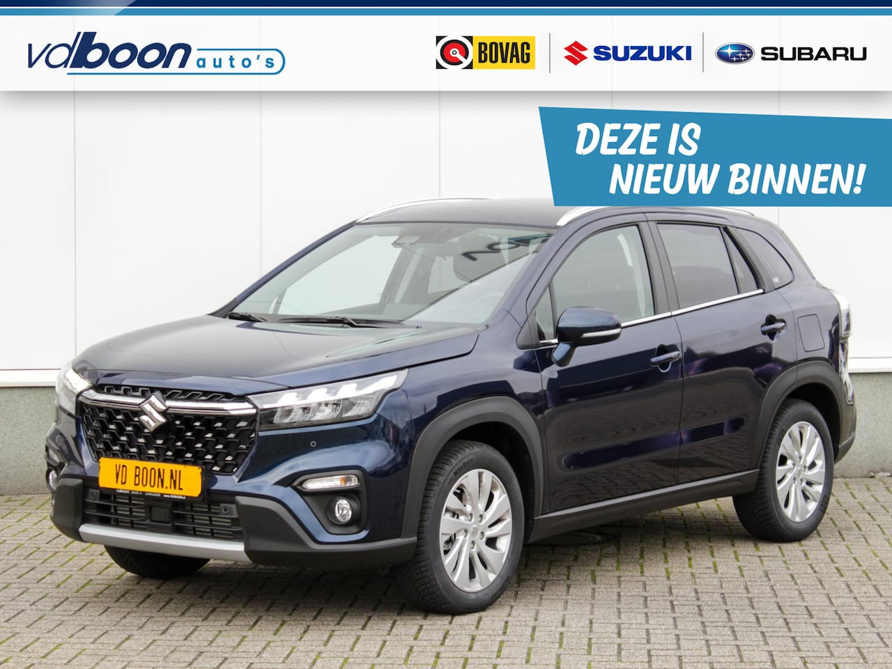 Suzuki S-Cross - 1.4 Boosterjet Select Smart Hybrid Automaat | Cruise | Carplay/Android | Camera | Lm-Velge - AutoWereld.nl