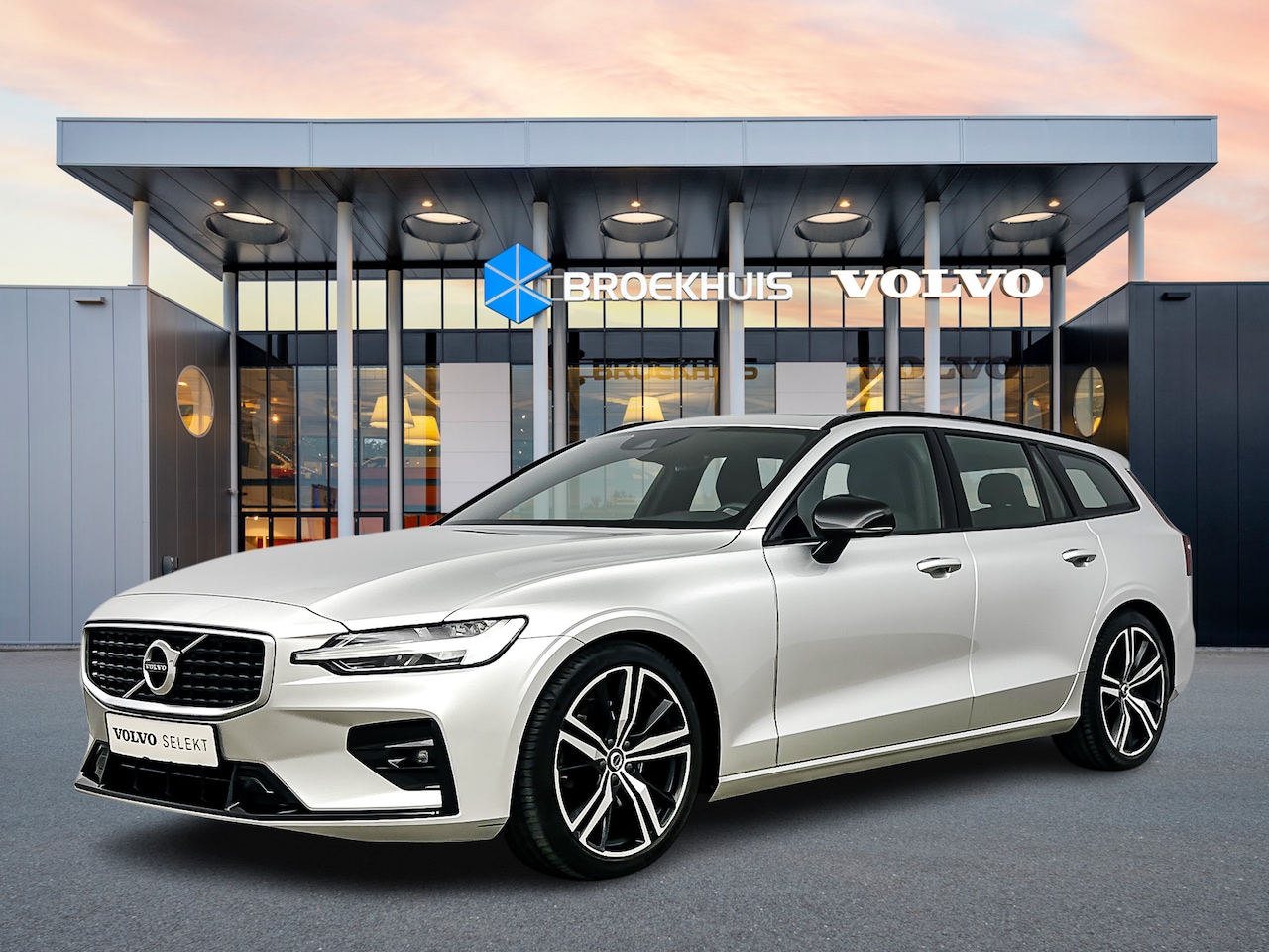 Volvo V60 - T4 GT R-Design | 19" | Panoramadak | Adaptieve cruise | BLIS | Parkeerverwarming | Stoel/s - AutoWereld.nl