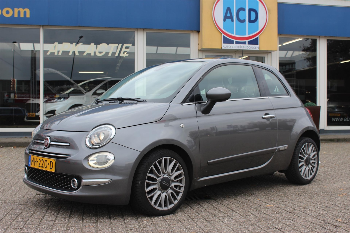 Fiat 500 - 0.9 80pk Twinair Turbo Lounge | PanoramaDak | Navigatie | Climatecontrol | Pdc achter | 16 - AutoWereld.nl