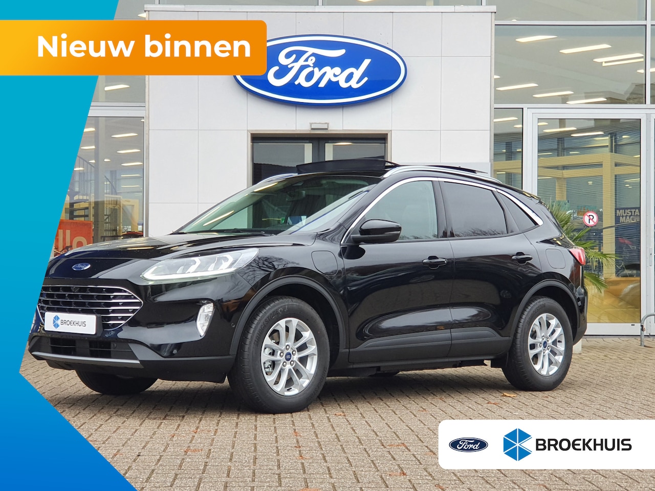 Ford Kuga - 2.5 PHEV Titanium | AGR-Stoelen | Panoramadak | Elek Trekhaak! - AutoWereld.nl