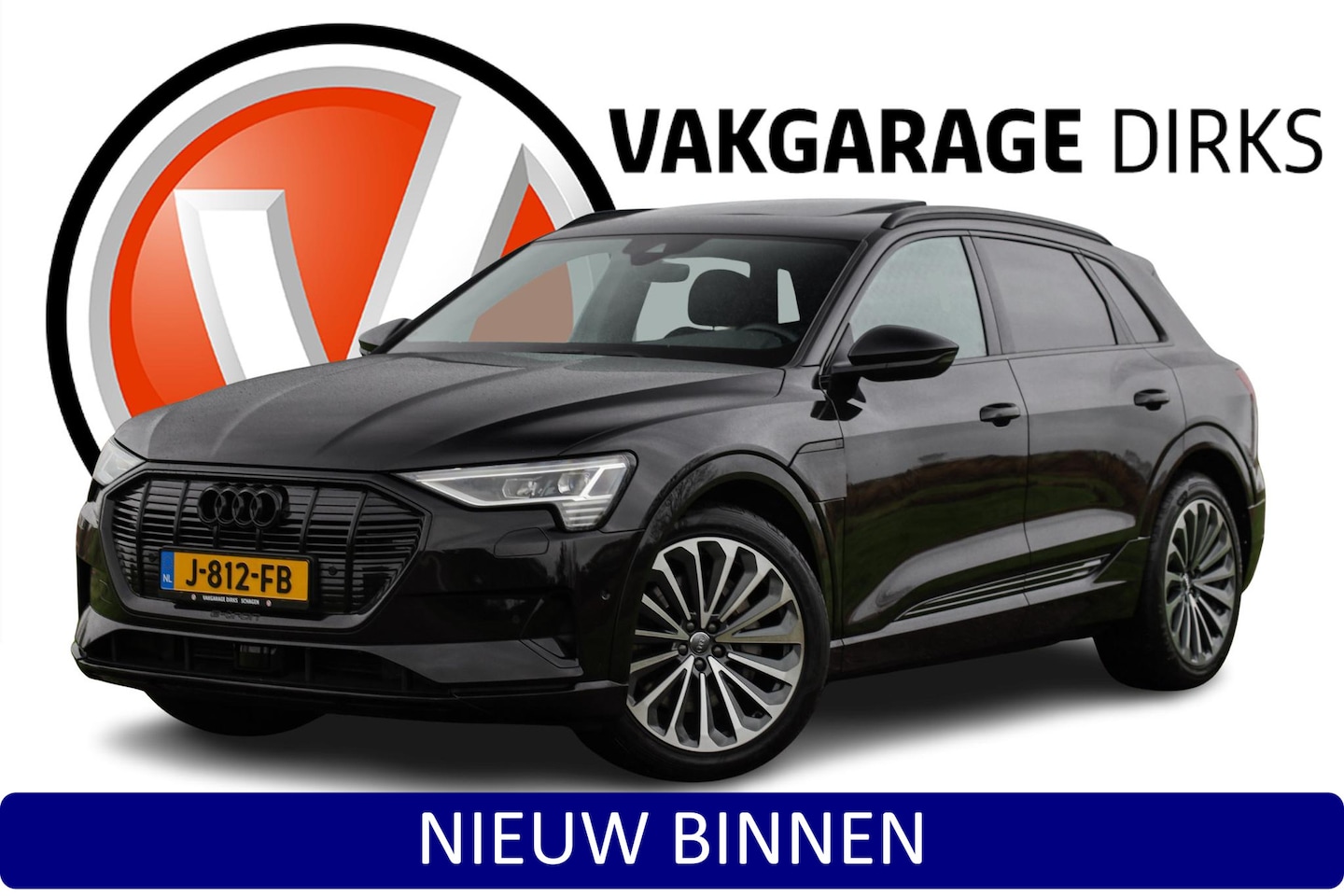 Audi e-tron - 55 Quattro S-Line 95 kWh ✅ Pano ✅ ACC ✅ Carplay - AutoWereld.nl