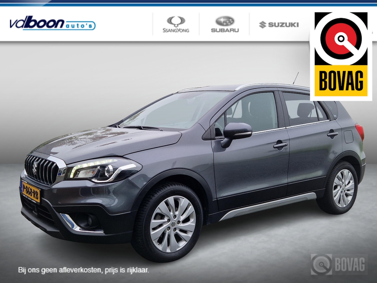 Suzuki S-Cross - 1.4 Boosterjet AllGrip Select Smart Hybrid AUTOMAAT | NAVI | TREKHAAK | rijklaarprijs!! - AutoWereld.nl