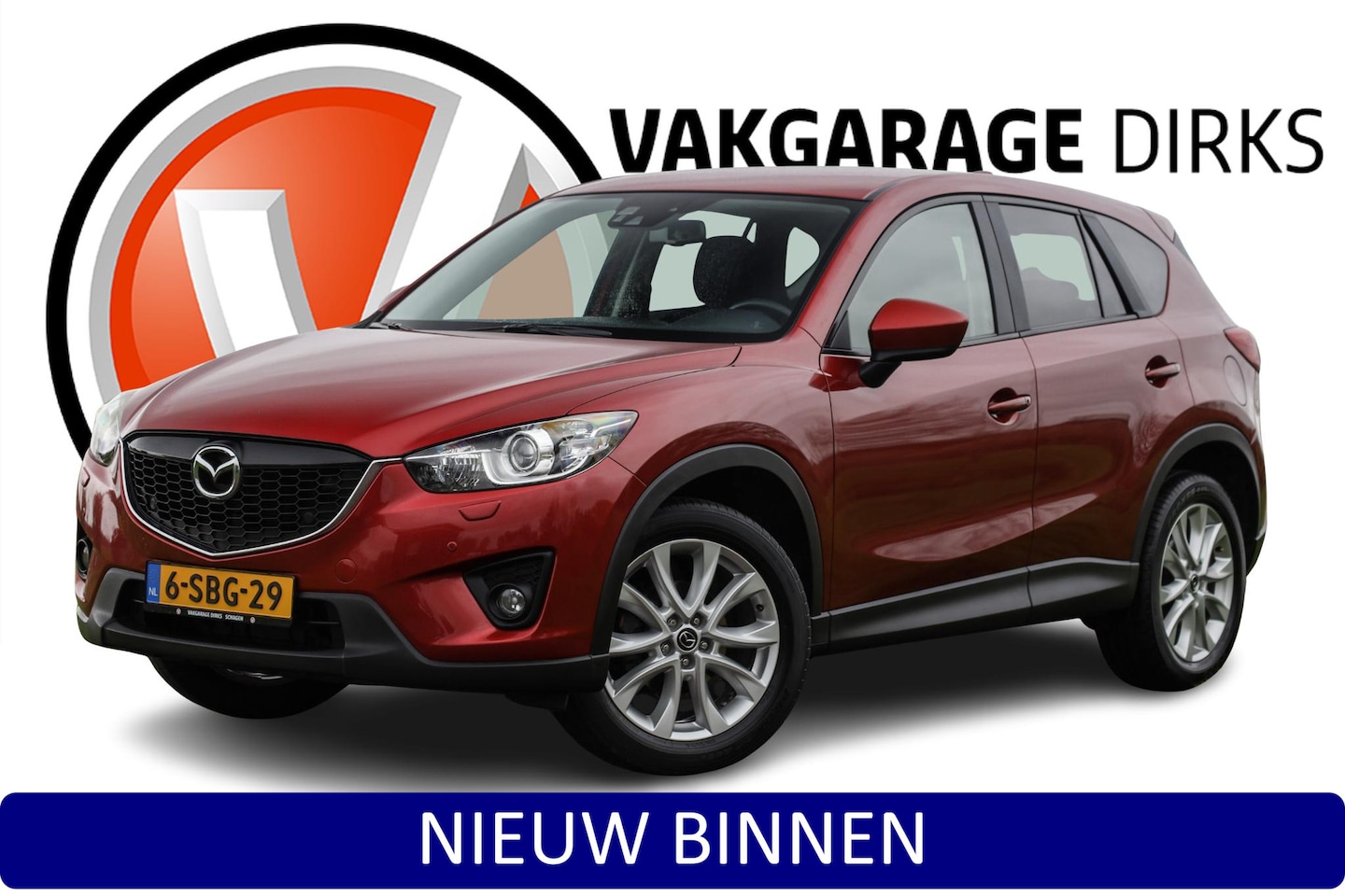 Mazda CX-5 - 2.0 165 PK Skylease+ ✅ Xenon ✅ 19inch ✅ Trekhaak - AutoWereld.nl