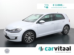 Volkswagen e-Golf - e-Golf | 136 PK | Lederen bekleding | Warmtepomp | Dynaudio soundsystem |