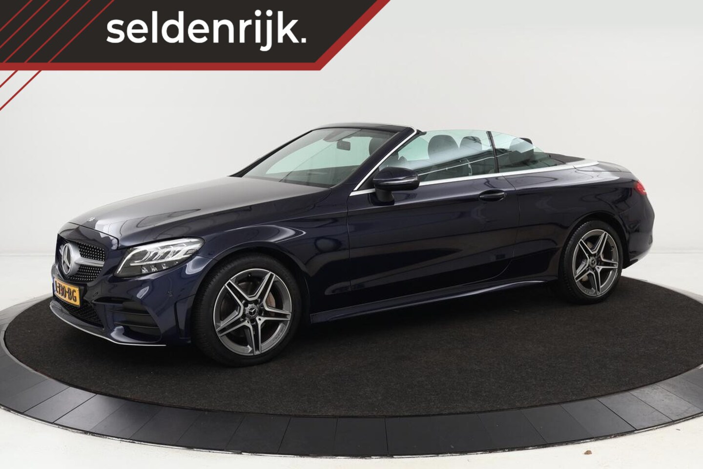 Mercedes-Benz C-klasse Cabrio - 180 AMG | Carplay | Airscarf | Park Assist | Stoelverwarming | Camera | Full LED | Half le - AutoWereld.nl