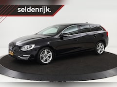 Volvo V60 - D6 Plug-In Summum | Trekhaak | Leder | Xenon | Stoelverwarming | Navigatie | PDC | Memory