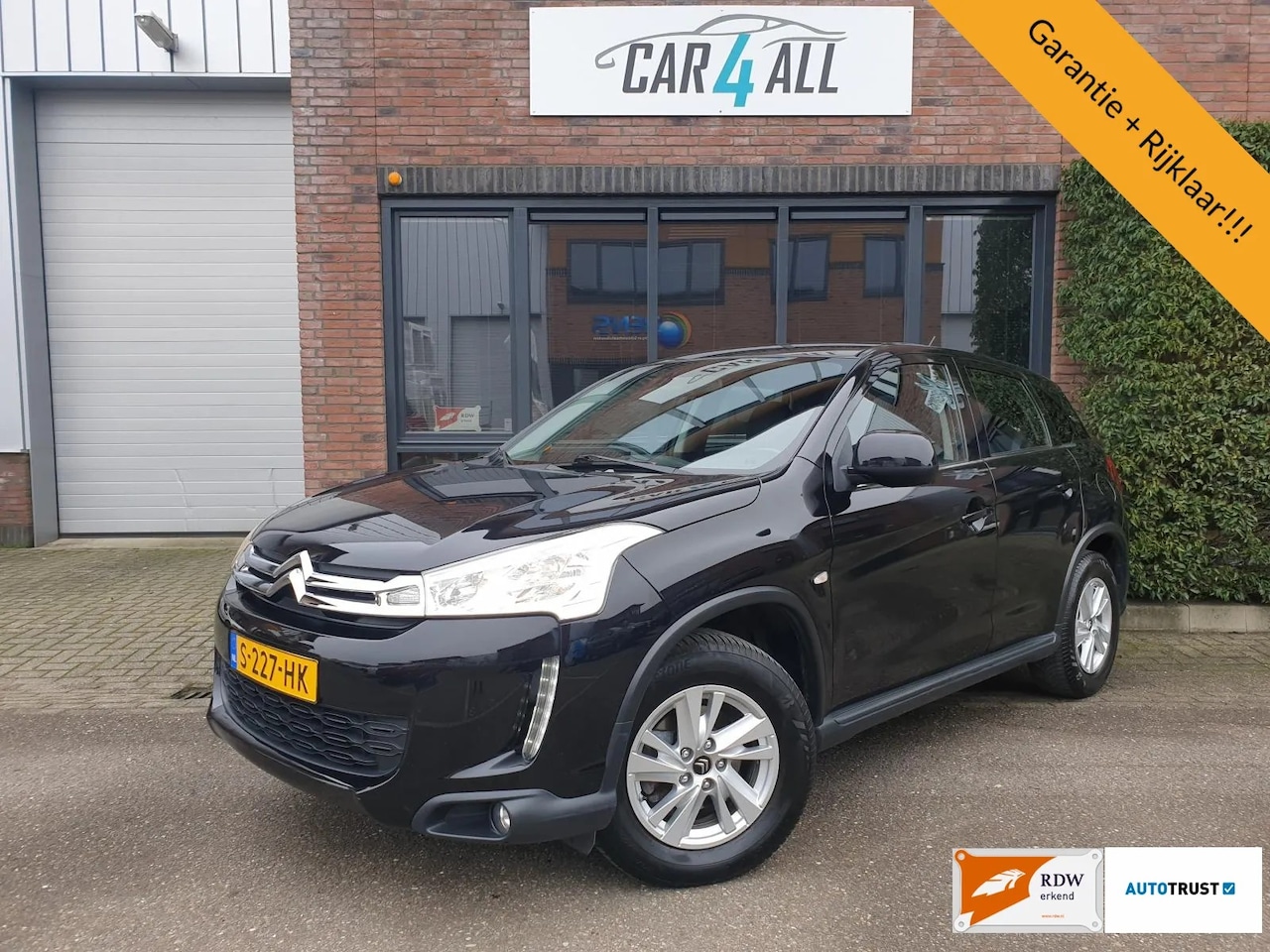 Citroën C4 Aircross - 1.6i 2WD Attraction Crui Airco Trekhaak Rijklaar! - AutoWereld.nl